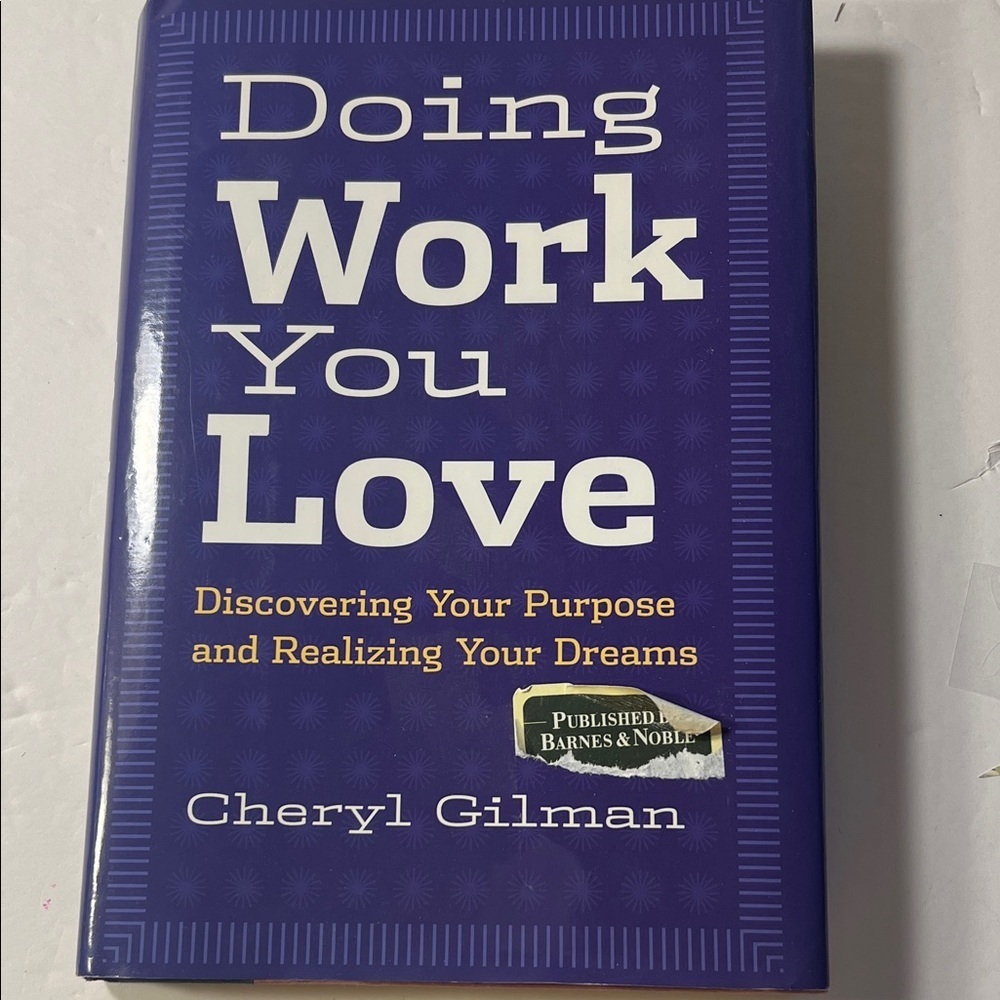 Purple 'Doing Work You Love' Book